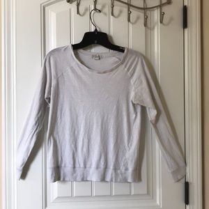 White Long Sleeve Tee